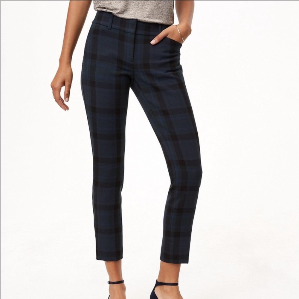 LOFT/ Ann Taylor Plaid Pants- Petite 👖